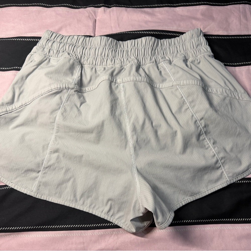 lululemon athletica Light Gray Women's Athletic Shorts